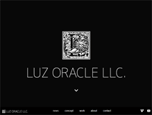 Tablet Screenshot of luz-oracle.com